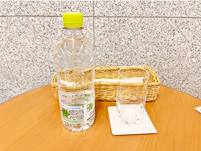 講師用水差しセット(水・グラス・紙おしぼり)